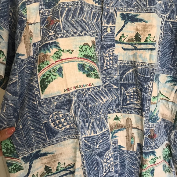 🎄$32 LIMITED EDITION 1996 - REYN SPOONER - SIZE M - Picture 4 of 8